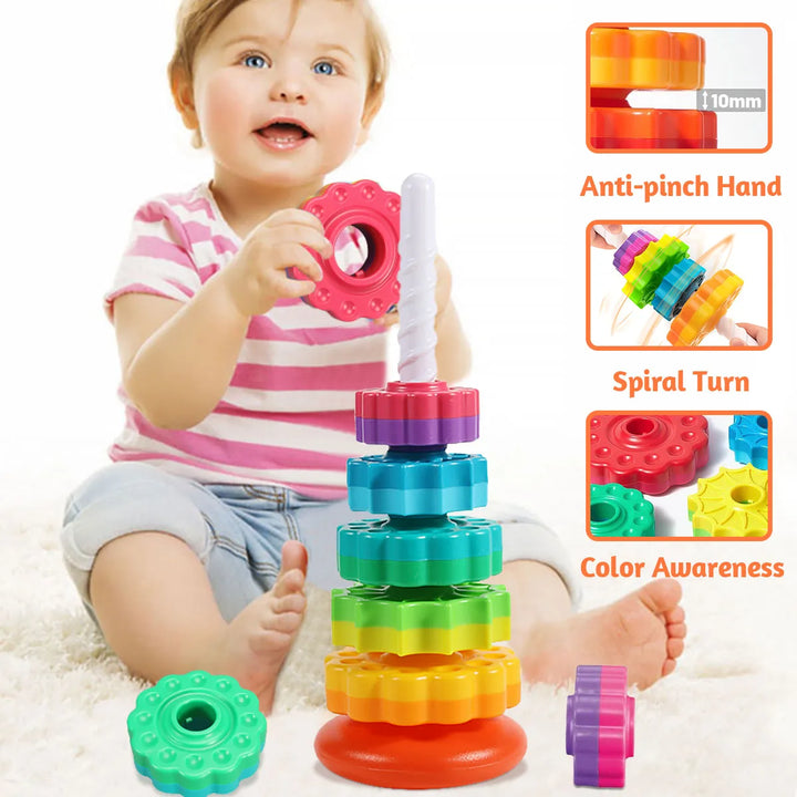 Montessori Rotating Puzzle Toys