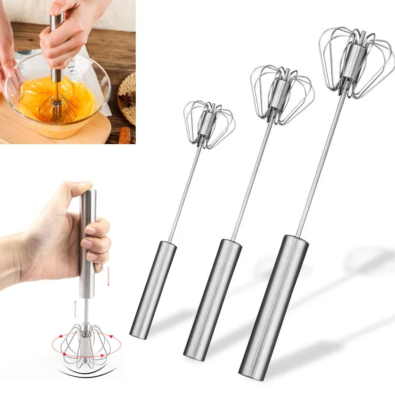 Self Rotating Egg Beater