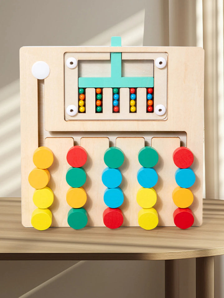 Montessori Wooden Matching Puzzles Games