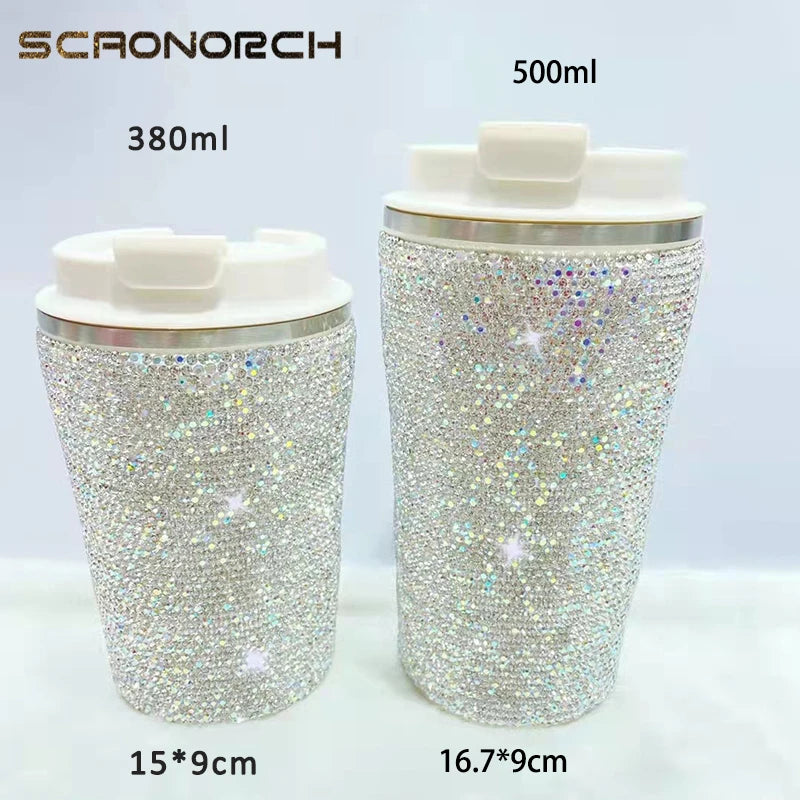 Sparkling Stainless Steel Insulated Cup