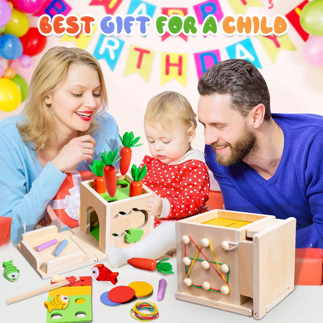 8 In 1 Montessori Wooden Play Kit toys