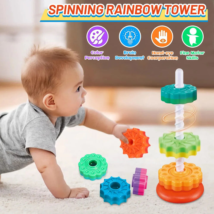 Montessori Rotating Puzzle Toys