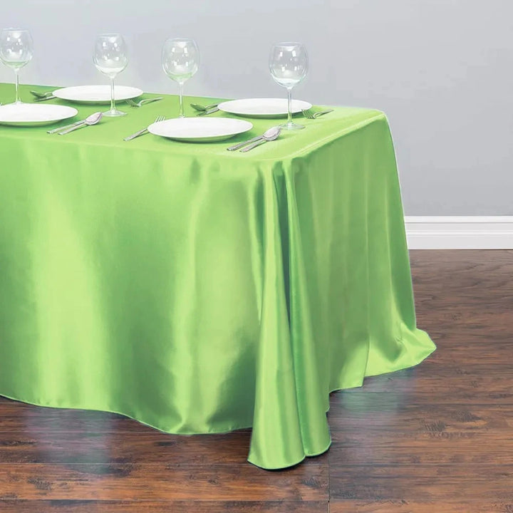 Solid Color Satin Table Cloth