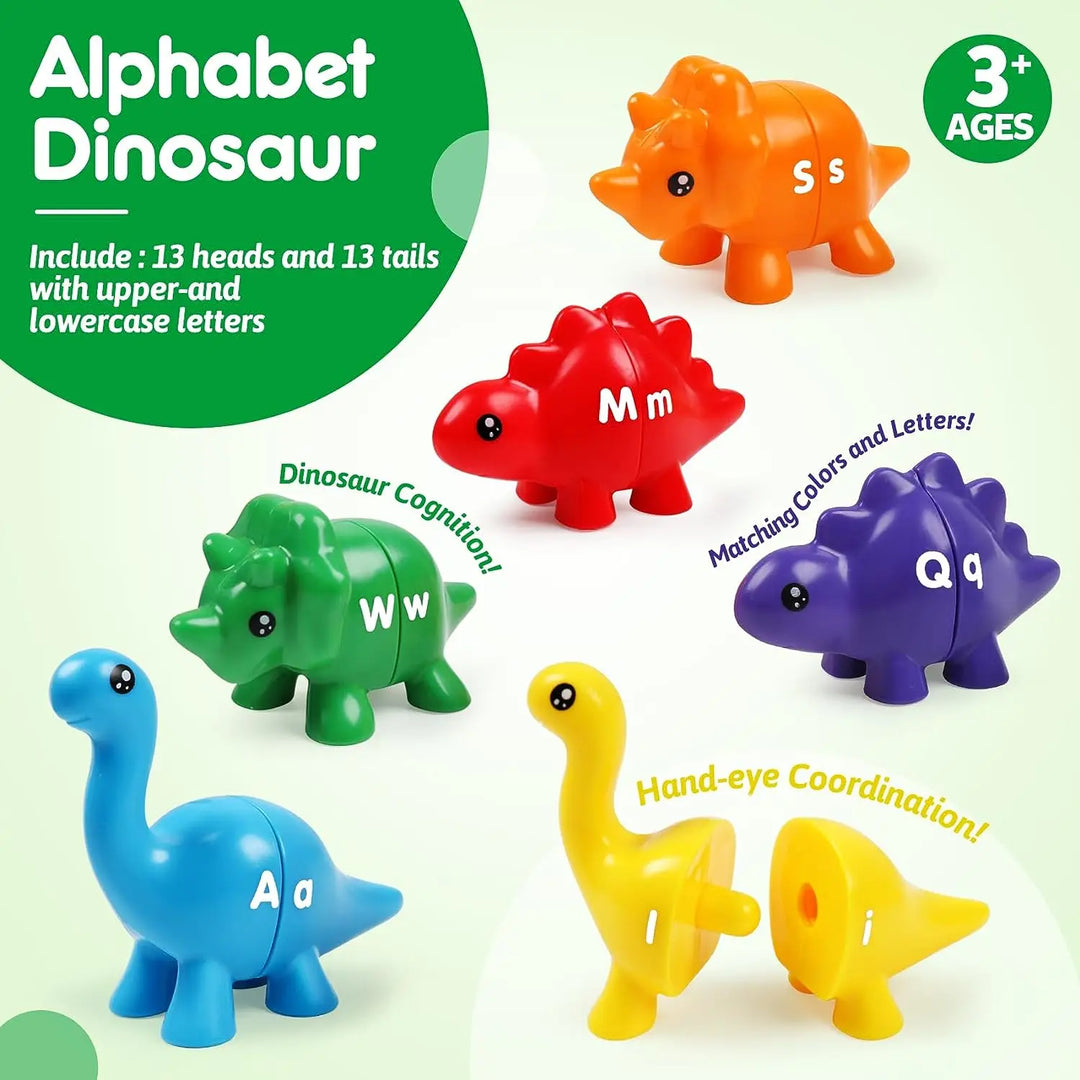 Matching Letters Dinosaur Toy