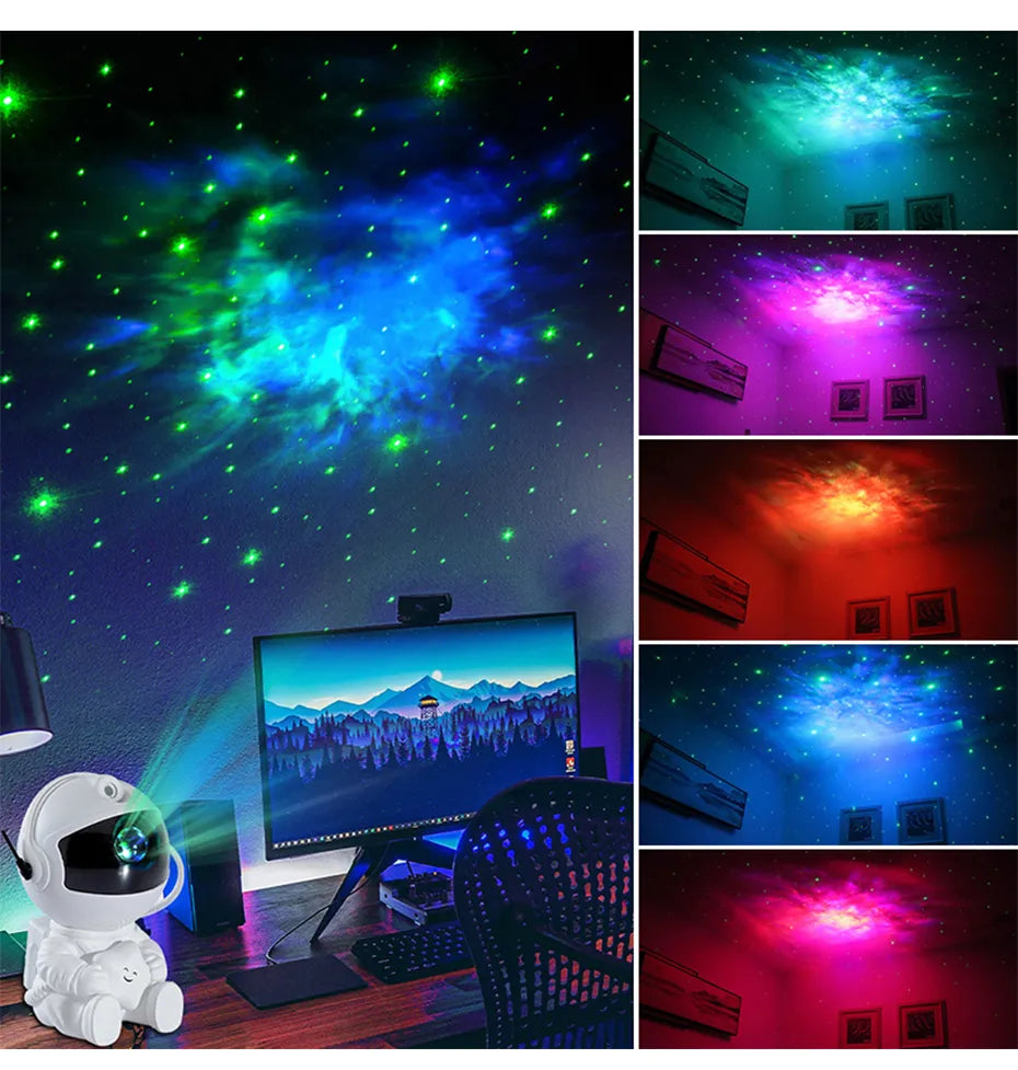 Astronaut Star Galaxy Space Projector Light