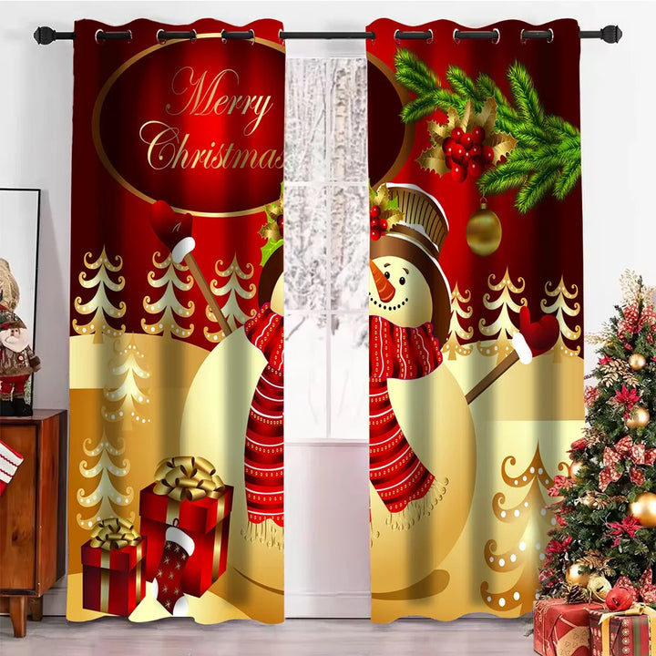 Christmas Time Decor Sunshade