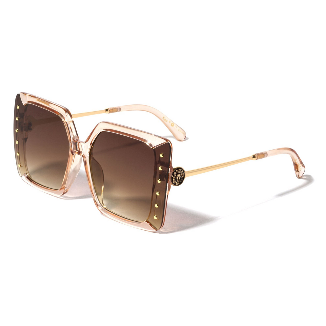 Lion Rimless Butterfly Sunglasses