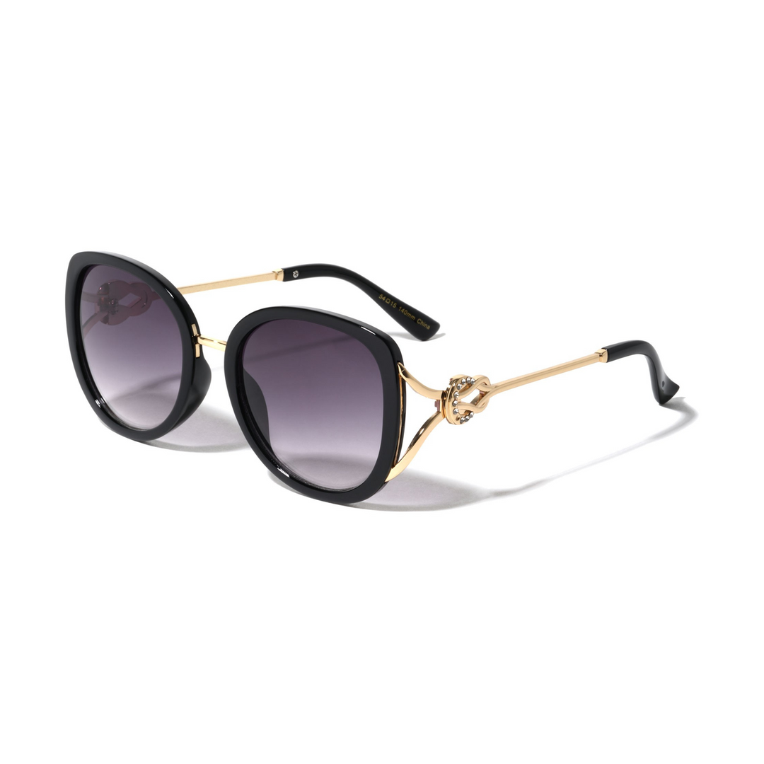 Rhinestone Cat-eye Sunglasses