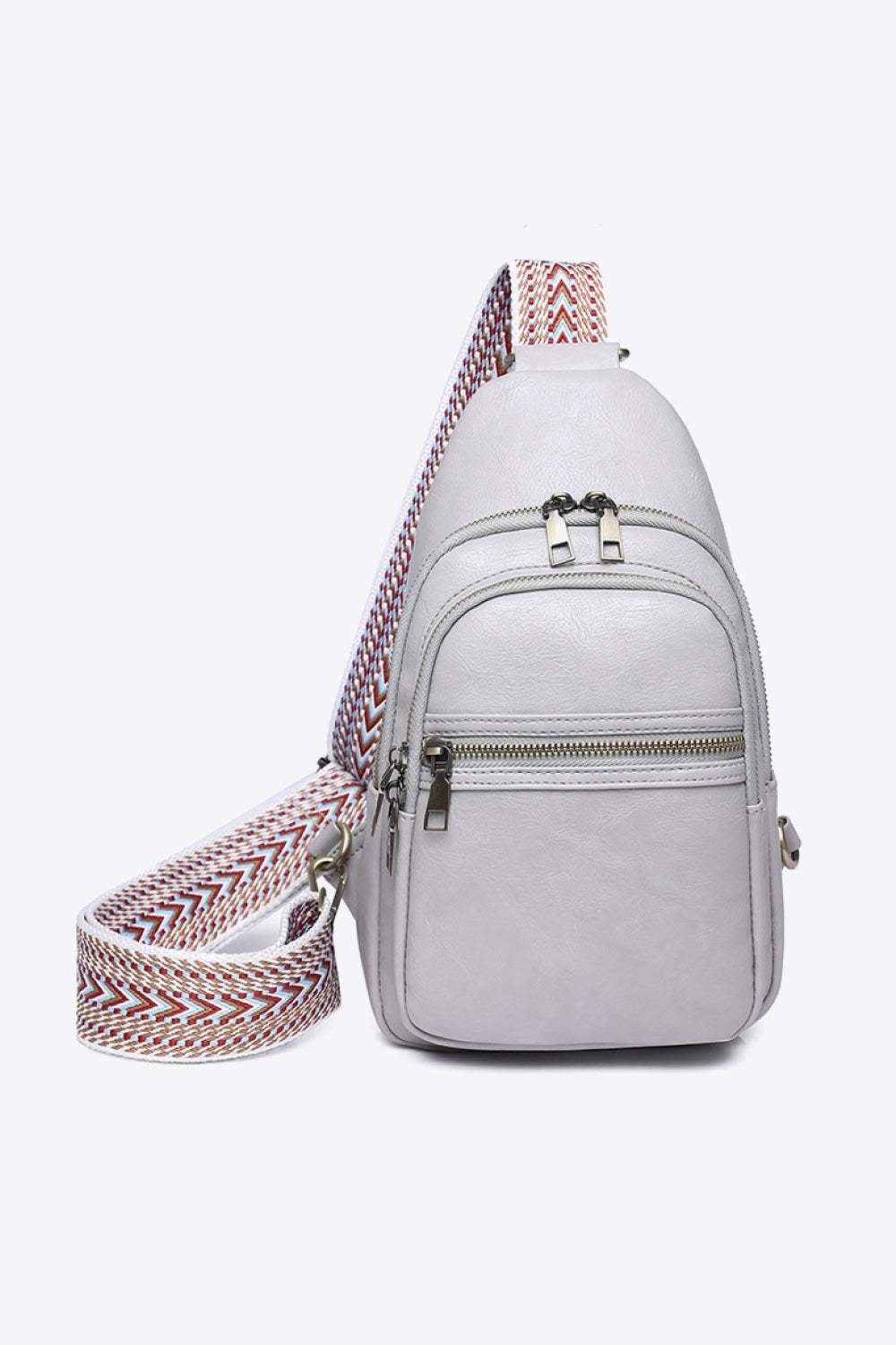 PU Leather Sling Bag