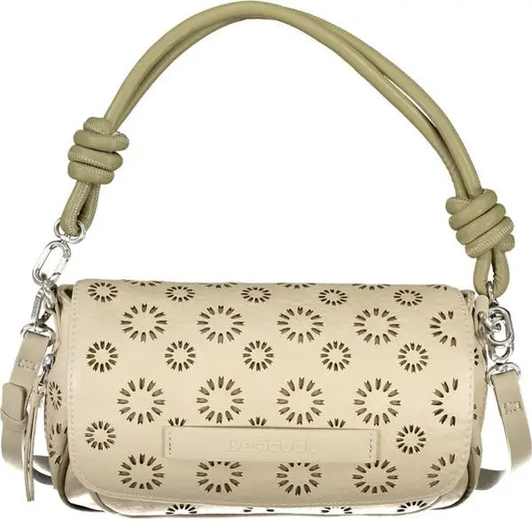 Desigual Beige Polyethylene Handbag SKU DE-28965
