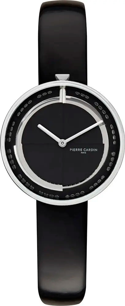 Pierre Cardin Black Women Watch