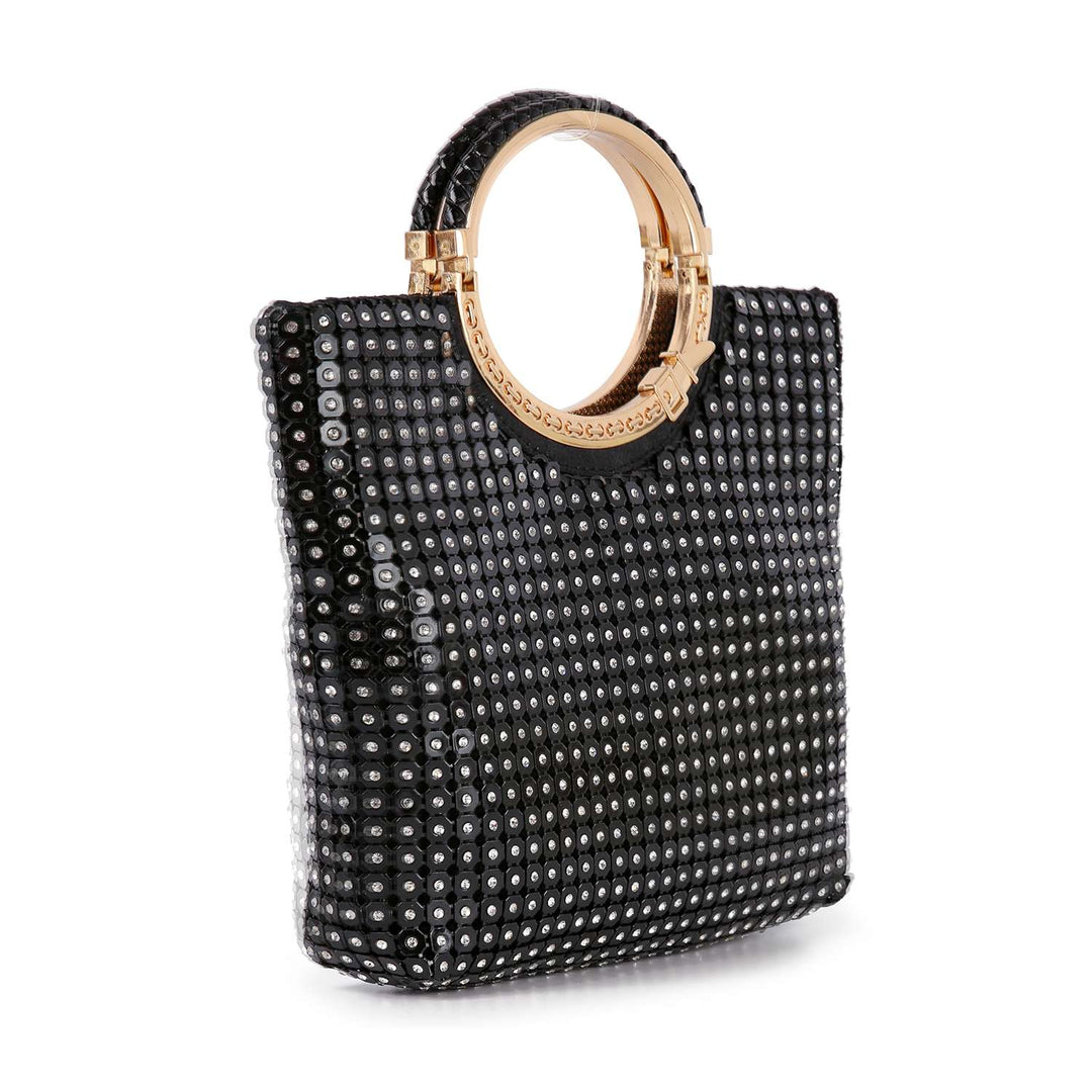 Classic Rhinestone Hand Tote